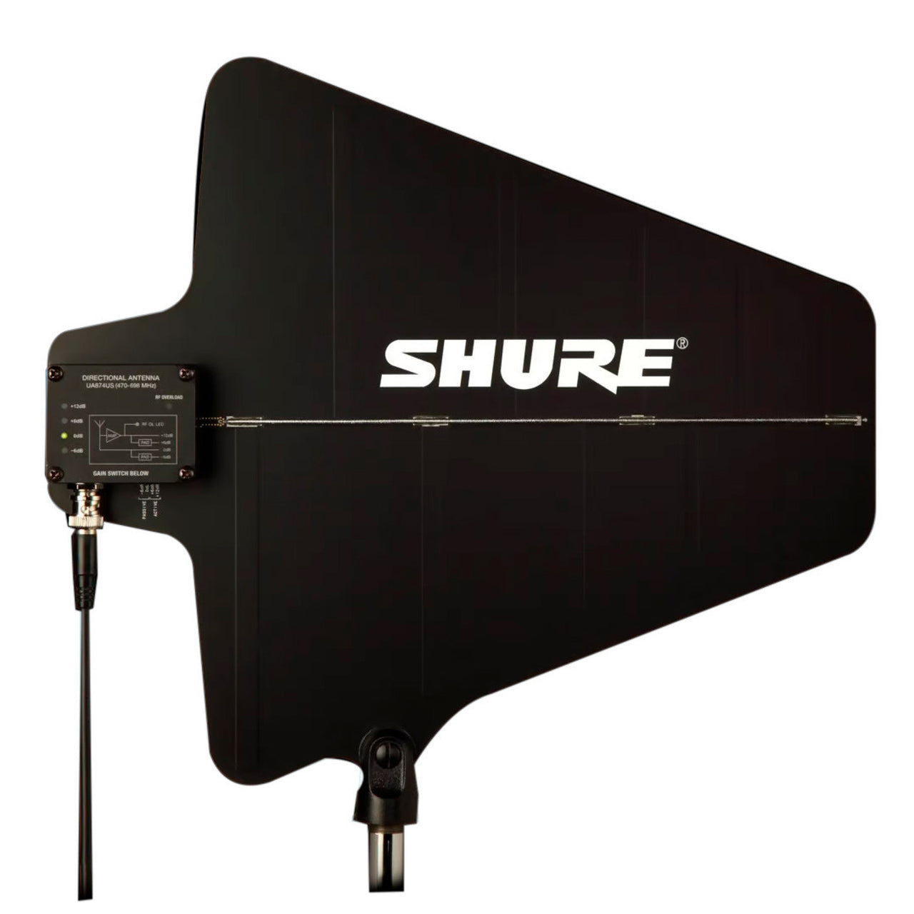 Antena Shure Ua874wb Direccional Activa 470- 900 Mhz