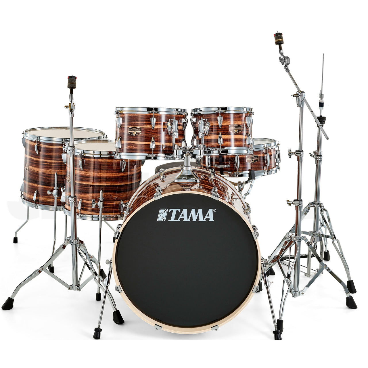 Bateria Tama "imperialstar" 6 Pzs Cafec/atril/asiento, Ip62h6w-ctw