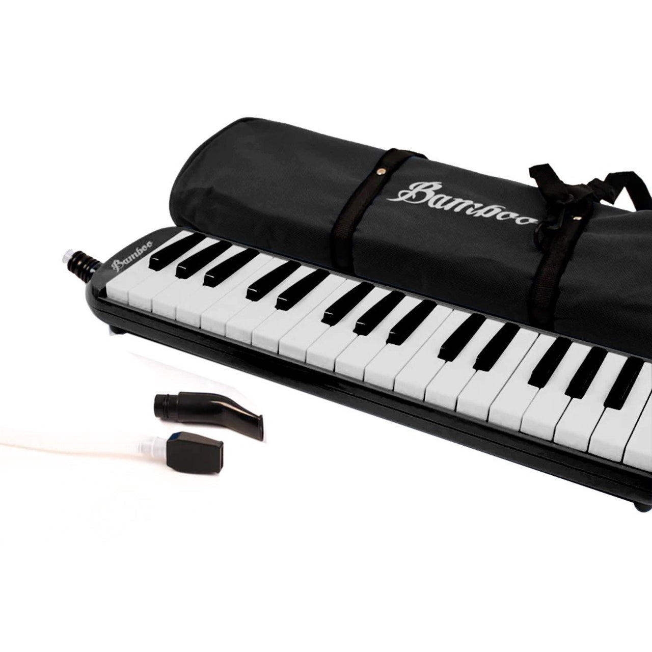 Melodica Bamboo Bm-32-bk Con Estuche Negra 32 Teclas