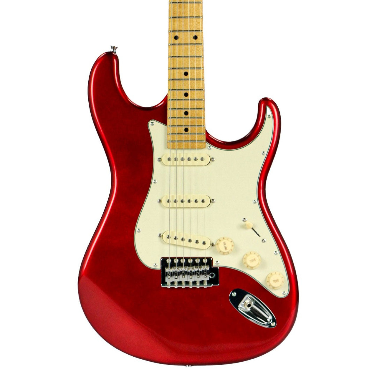 Guitarra Electrica Tagima Tg-530-mr-lf-mg Rojo Metalico