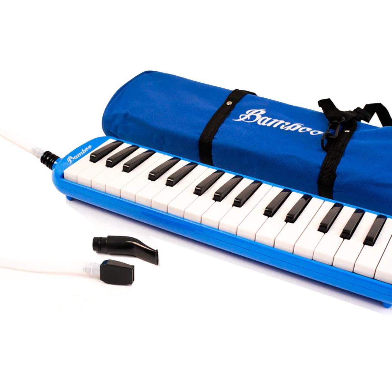 Melodica Bamboo Bm-32-bl Con Estuche Azul 32 Teclas