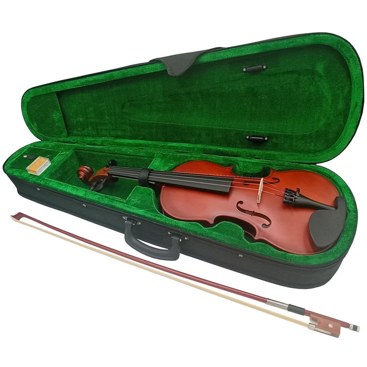 VIOLIN AMADEUS CELLINI 4/4 LAM. MATE NAT. C/ARCO Y EST., AMVL002/002-I