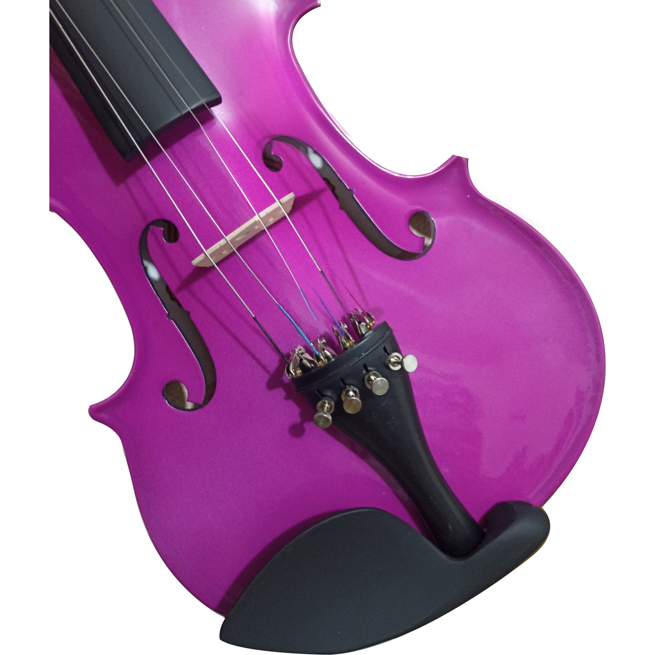 Violin Pearl River Mv005pl Estudiante Con Arco Y Estuche 4/4 Morado