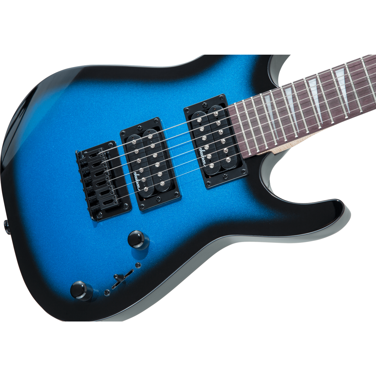 Guitarra Electrica Jackson JS Series Dinky Minion Metallic Blue Burst JS1X 2912232527