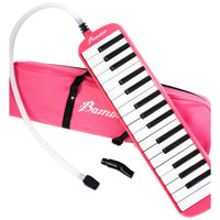 Thumbnail for Melodica Bamboo Bm-32-pk Con Estuche Rosa 32 Teclas