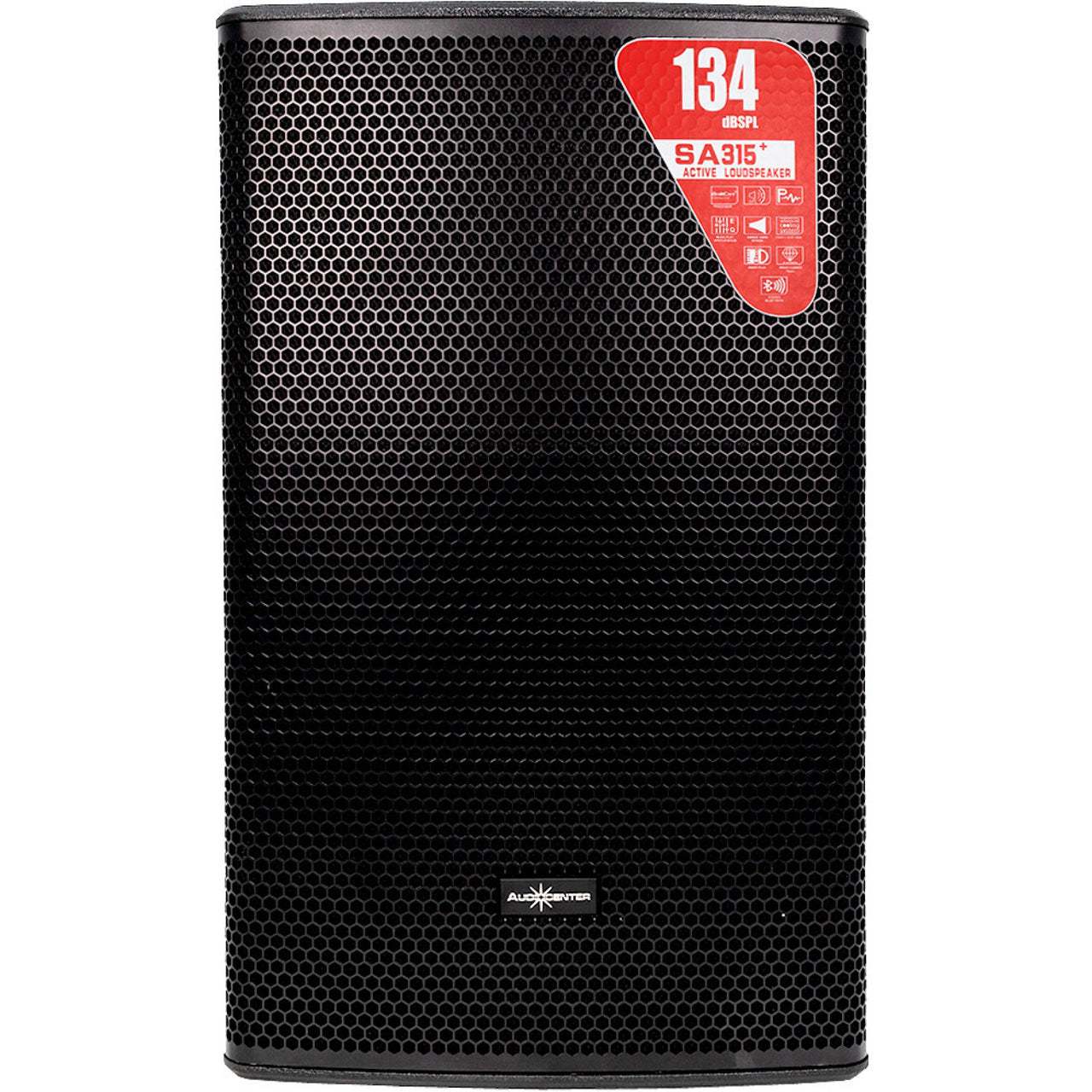 Bafle Audiocenter 15" Activo 2000w Pico Pantalla Lcd, Sa315+