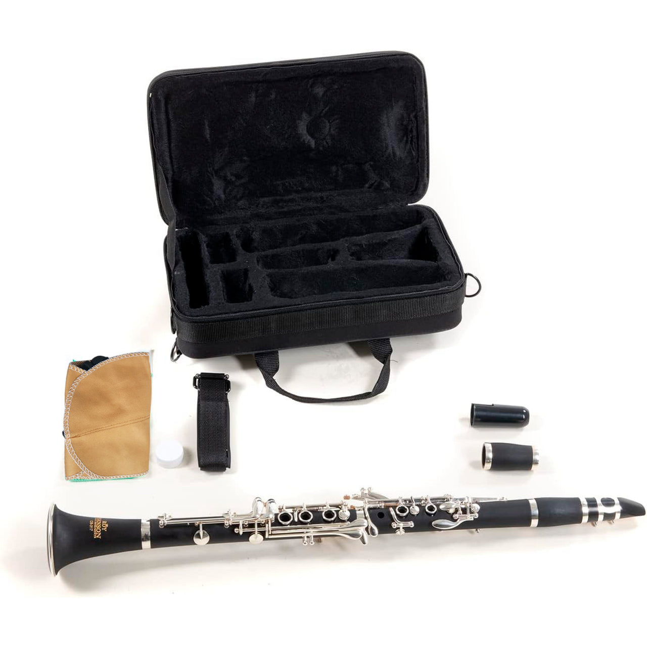 CLARINETE ROY BENSON SIB LLAVES PLATEADAS, CB-317