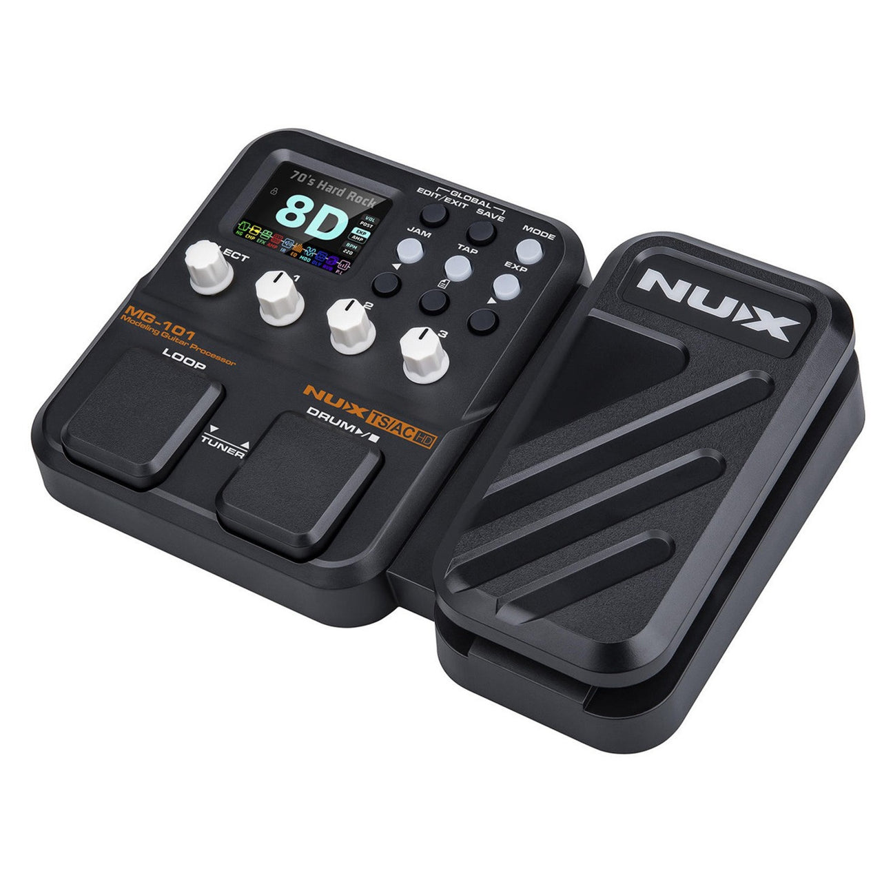 Pedalera Procesador Nux Mg-101 Para Guitarra