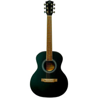 Thumbnail for Guitarra Acustica Bamboo GA-38-BK Negra Con Funda 38 Pulgadas