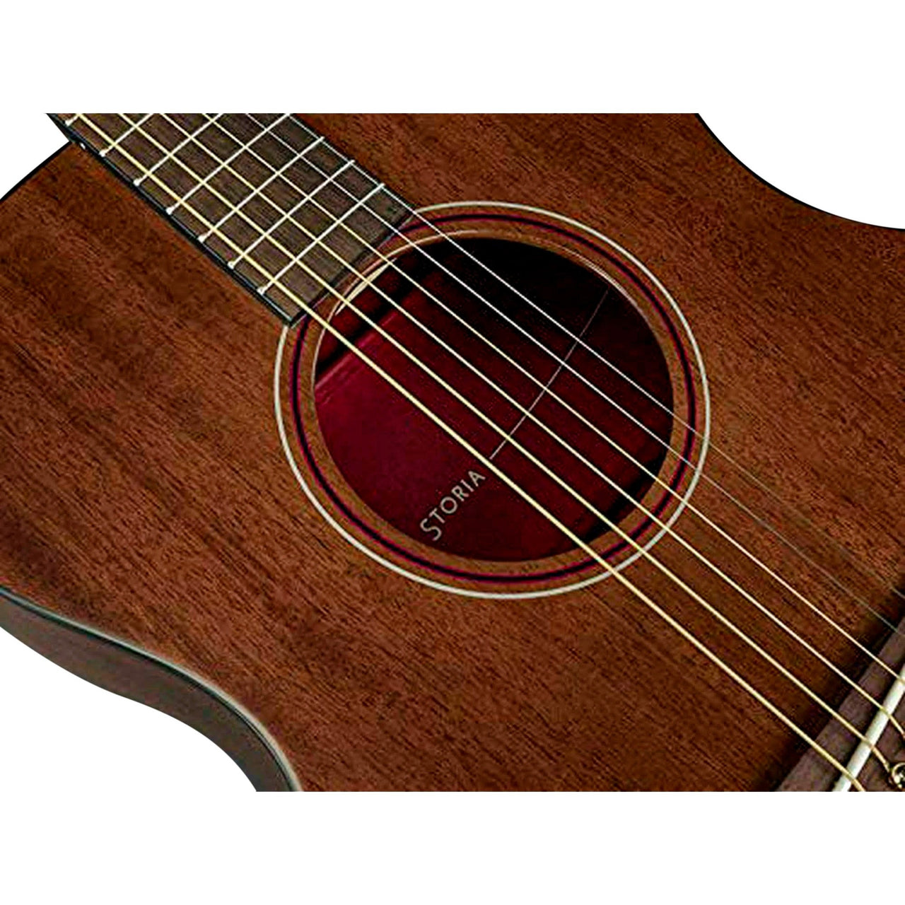 Guitarra Electroacustica Yamaha Storia Iii Pastilla pasiva debajo