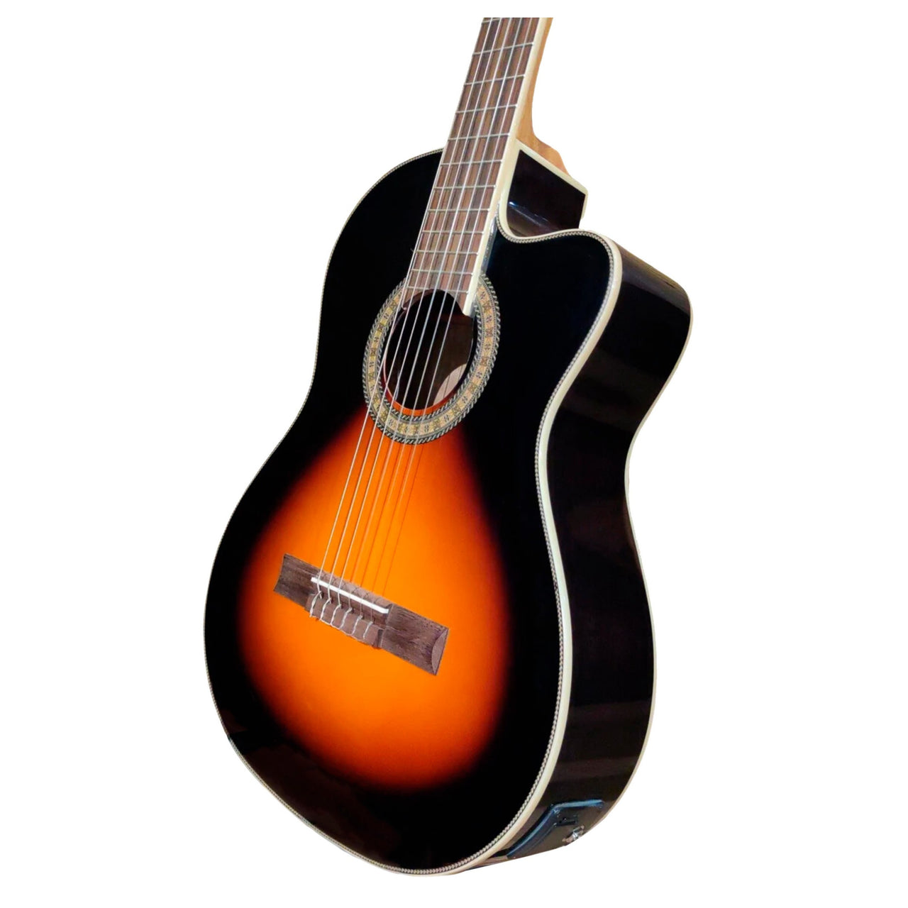 Guitarra Electroacustica Tagima ws-10-eq-dsbs Walnut Sunburst Brillante