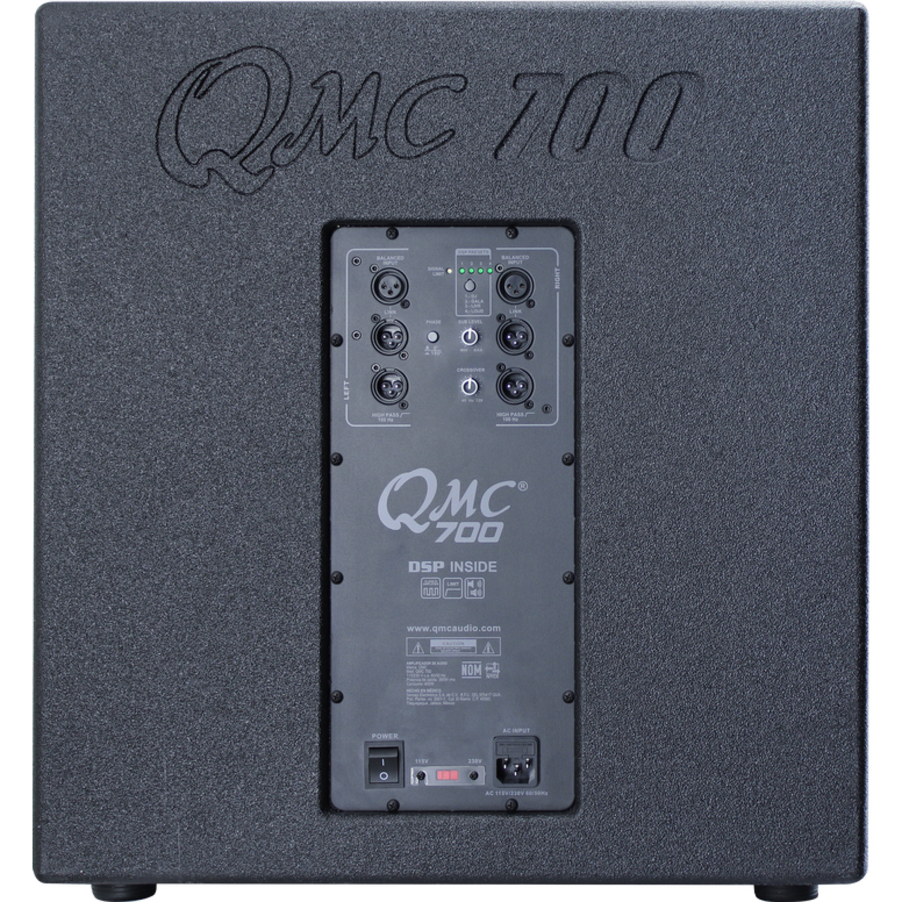 Subwoofer Qmc-700 Activo 18 Pulgadas