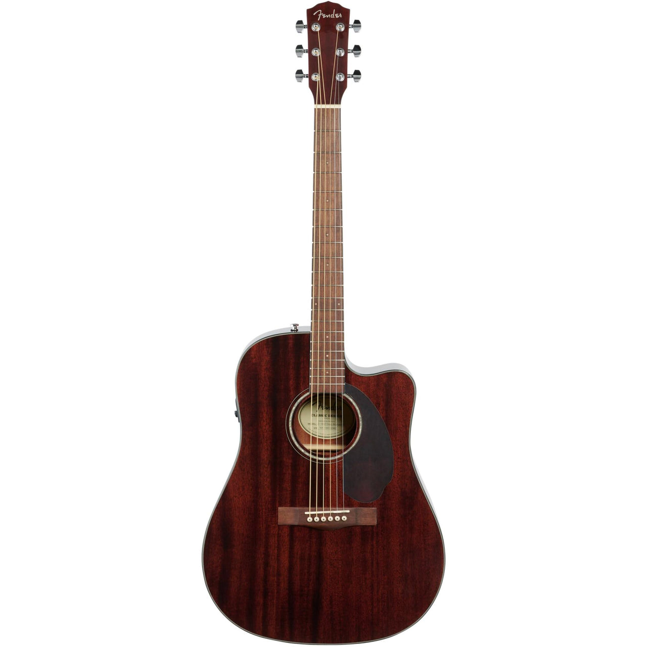 Guitarra Electroacustica Fender Cd-140sce All Mahogany Con Estuche 0962705221