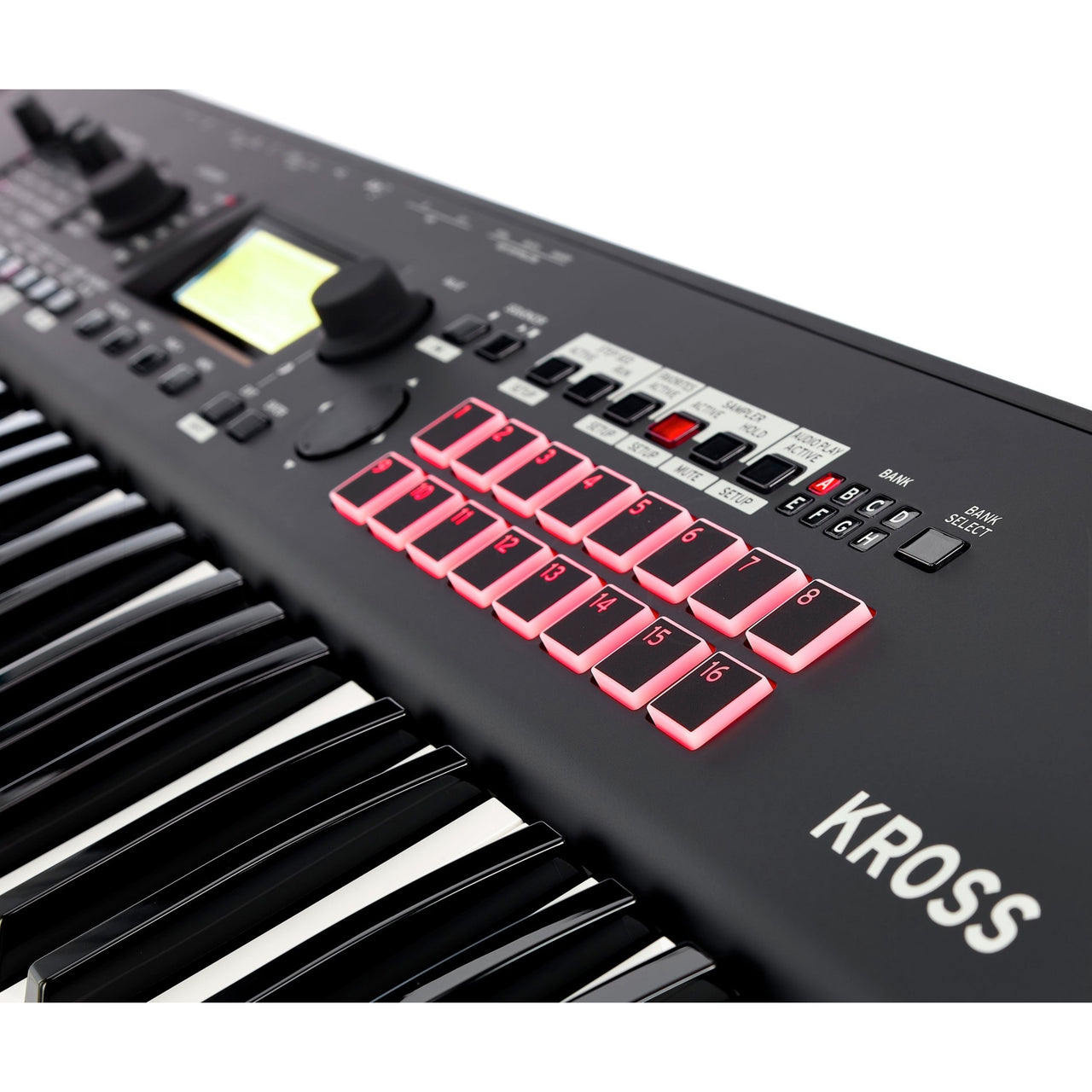 Sintetizador Korg Kross2-61mb Workstation 61 Teclas Negro Mate