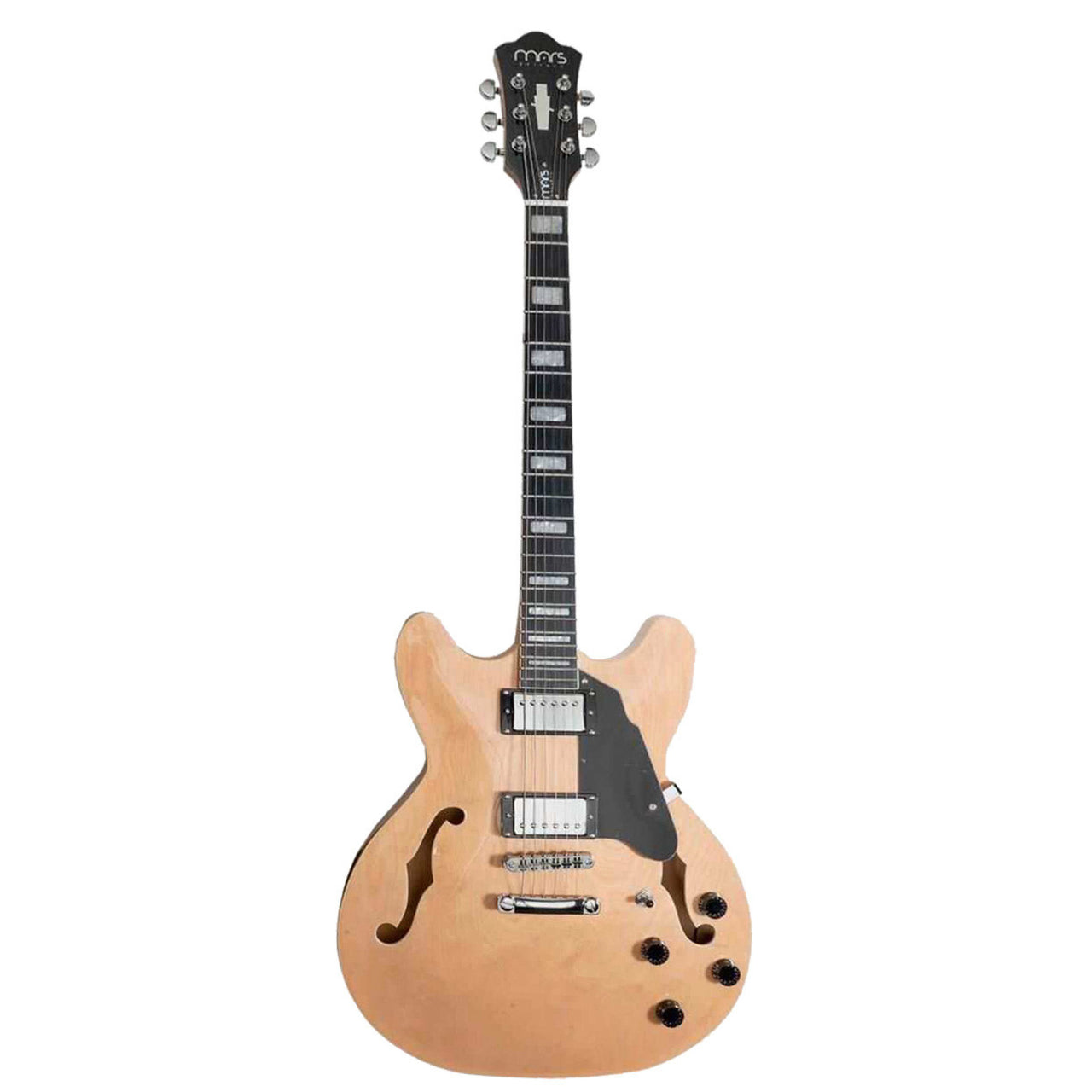 Guitarra Electrica Mars Hb335nat Natural Hollowbody 335