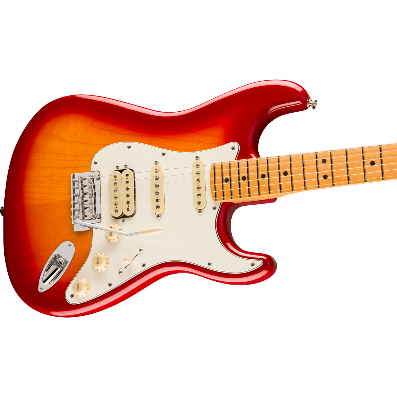 Guitarra Electrica Fender Player II Stratocaster Aged Cherry Burst HSS 0140542531