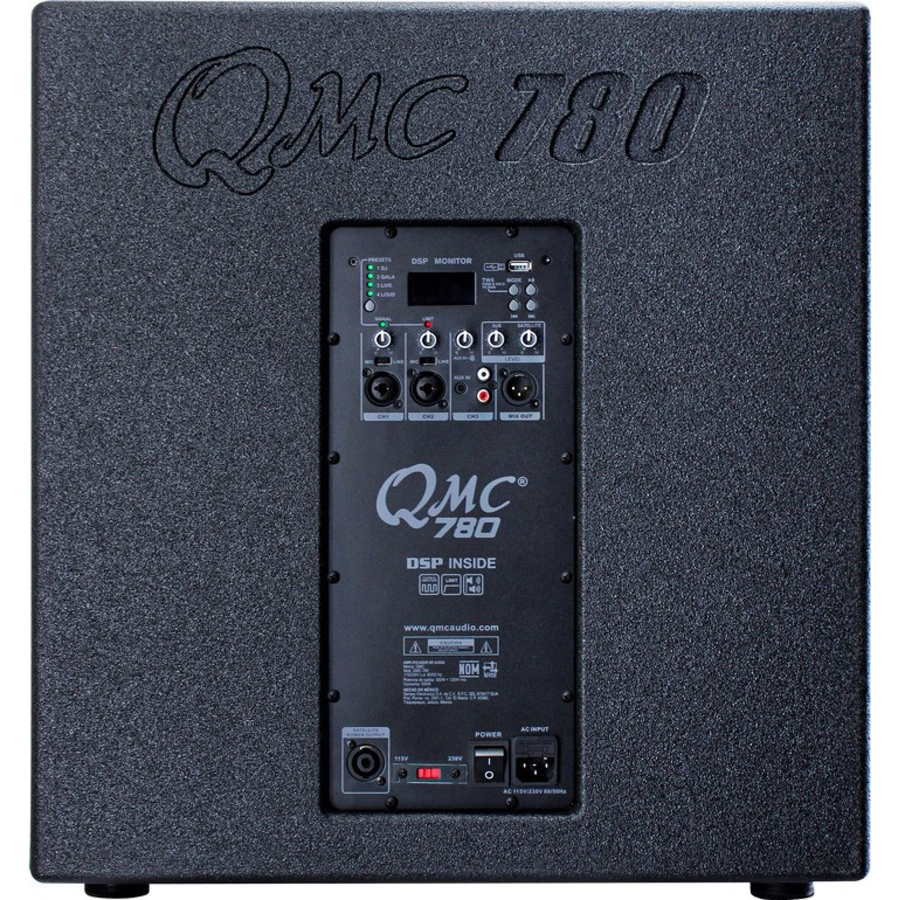 Subwoofer Qmc Activo 18", Qmc-780