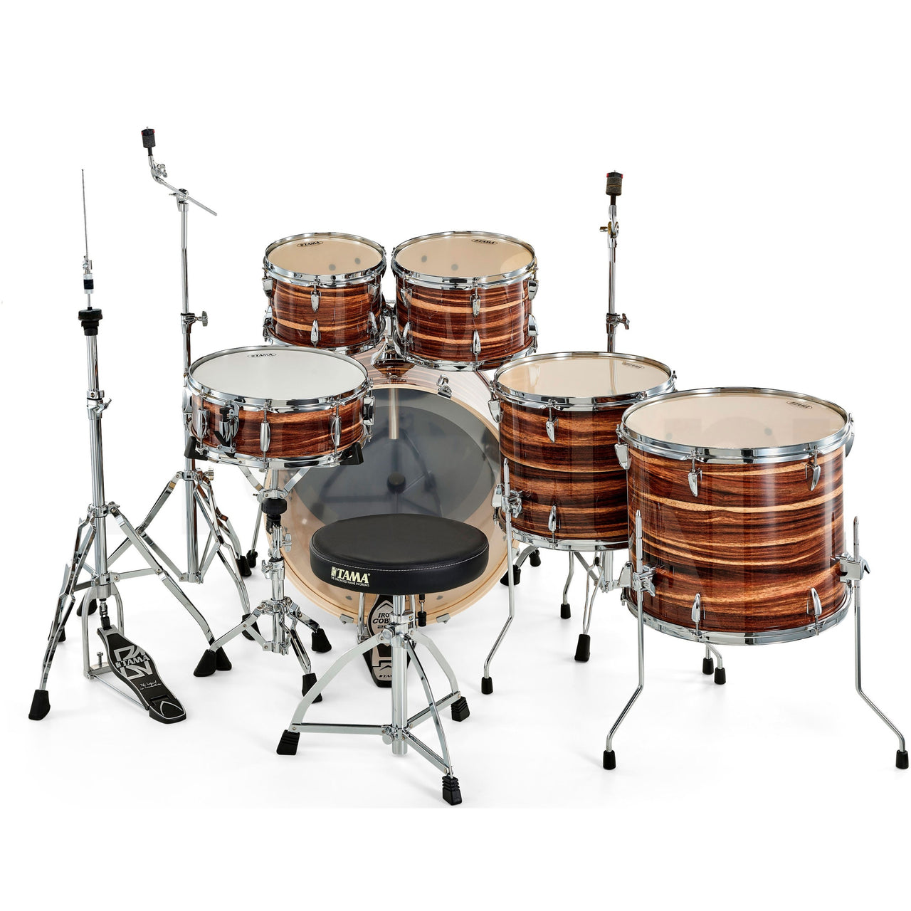 Bateria Tama "imperialstar" 6 Pzs Cafec/atril/asiento, Ip62h6w-ctw