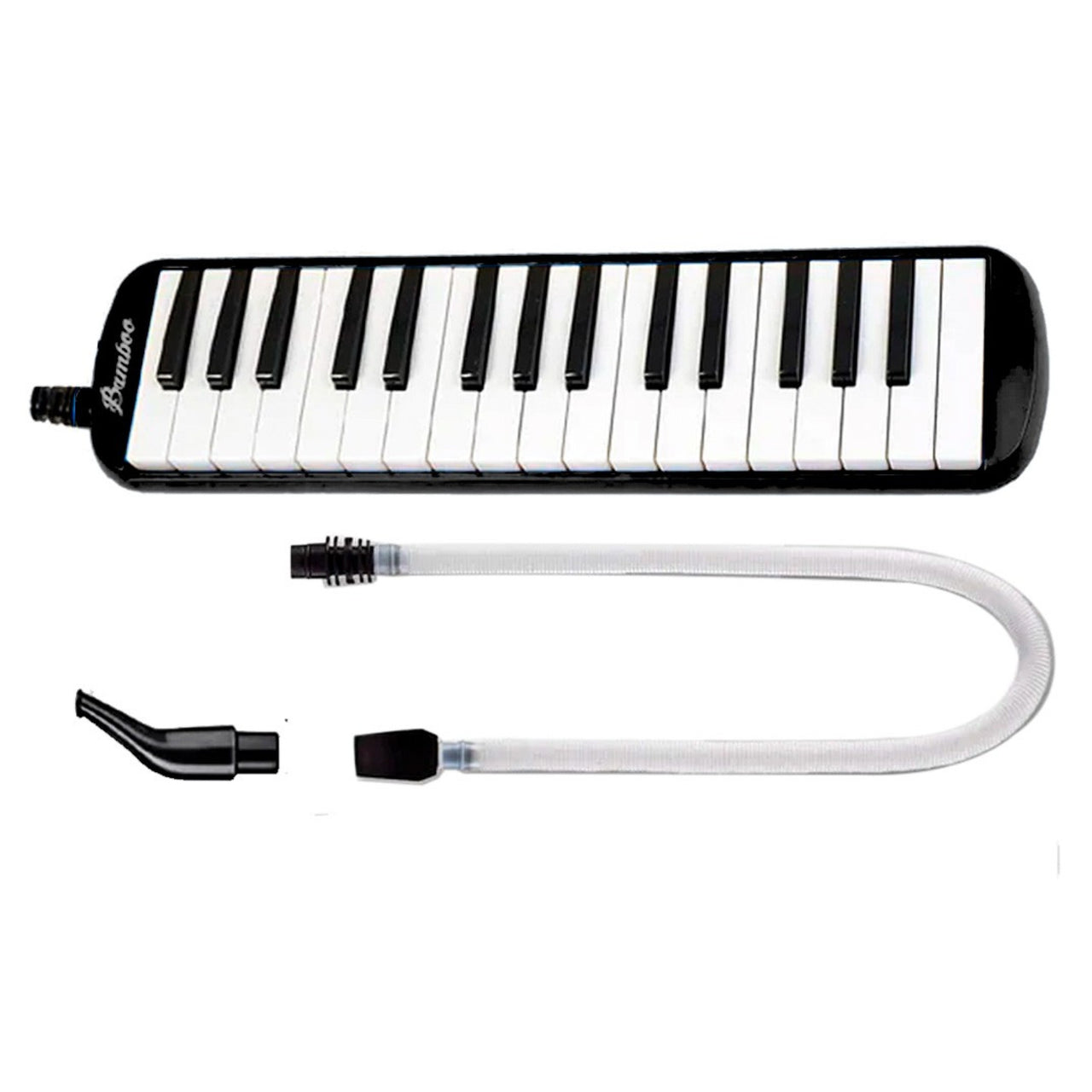 Melodica Bamboo Bm-32-bk Con Estuche Negra 32 Teclas