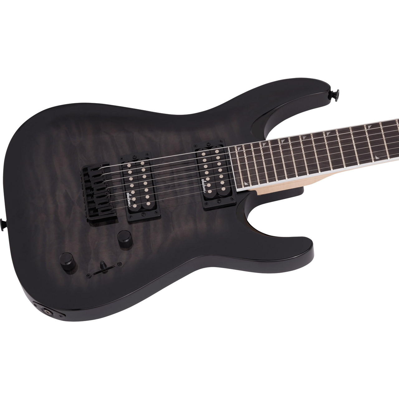 Guitarra Electrica Jackson Serie JS Dinky Arch Top JS32Q DKA HT Black 2918809585