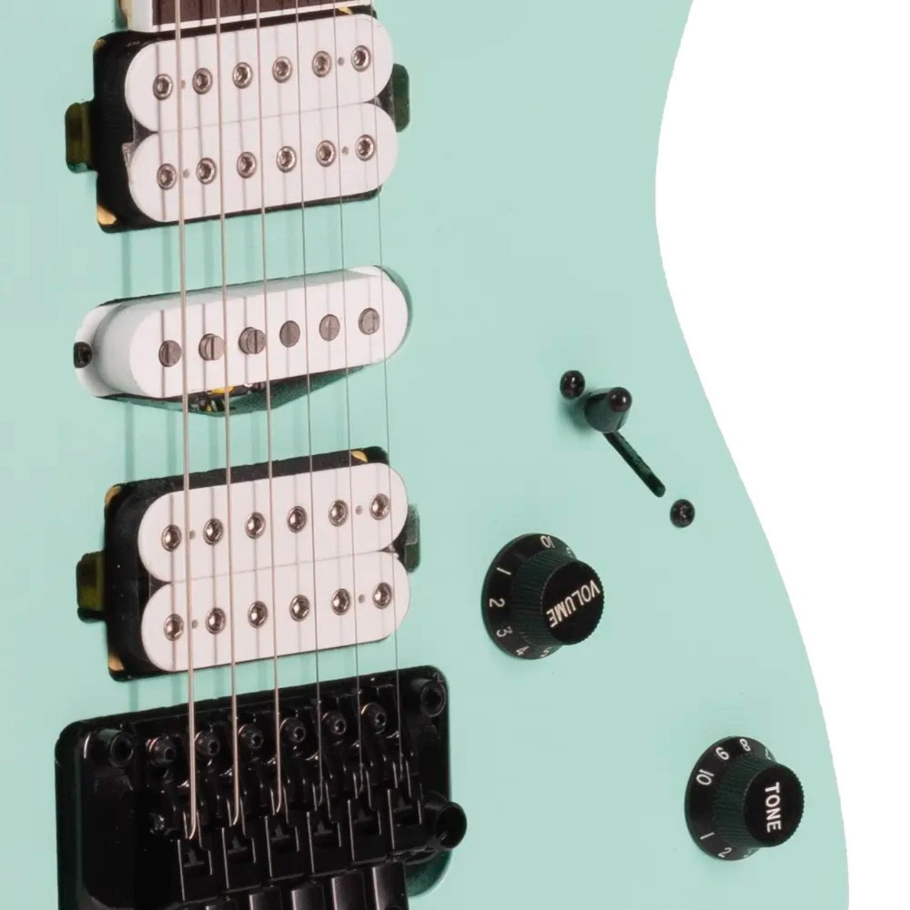 Guitarra Electrica Ibanez Rg470dx-sfm Serie Rg Verde Menta Mate