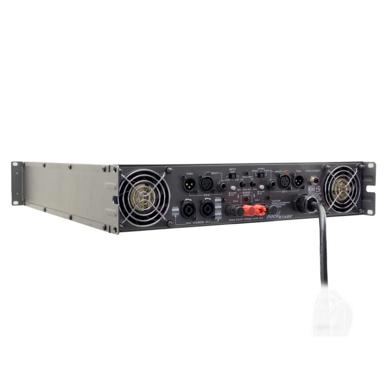 Ampliificador Back Stage Hcf-pro-60 Lite De Potencia 6000w