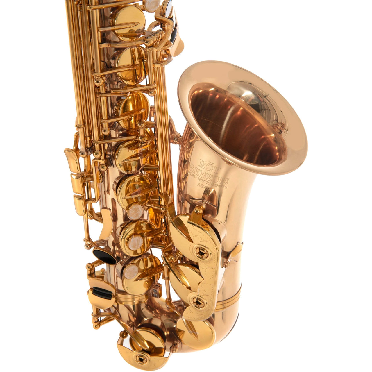 Sax Alto Roy Benson Bronce Llaves Laqueadas, As-202g