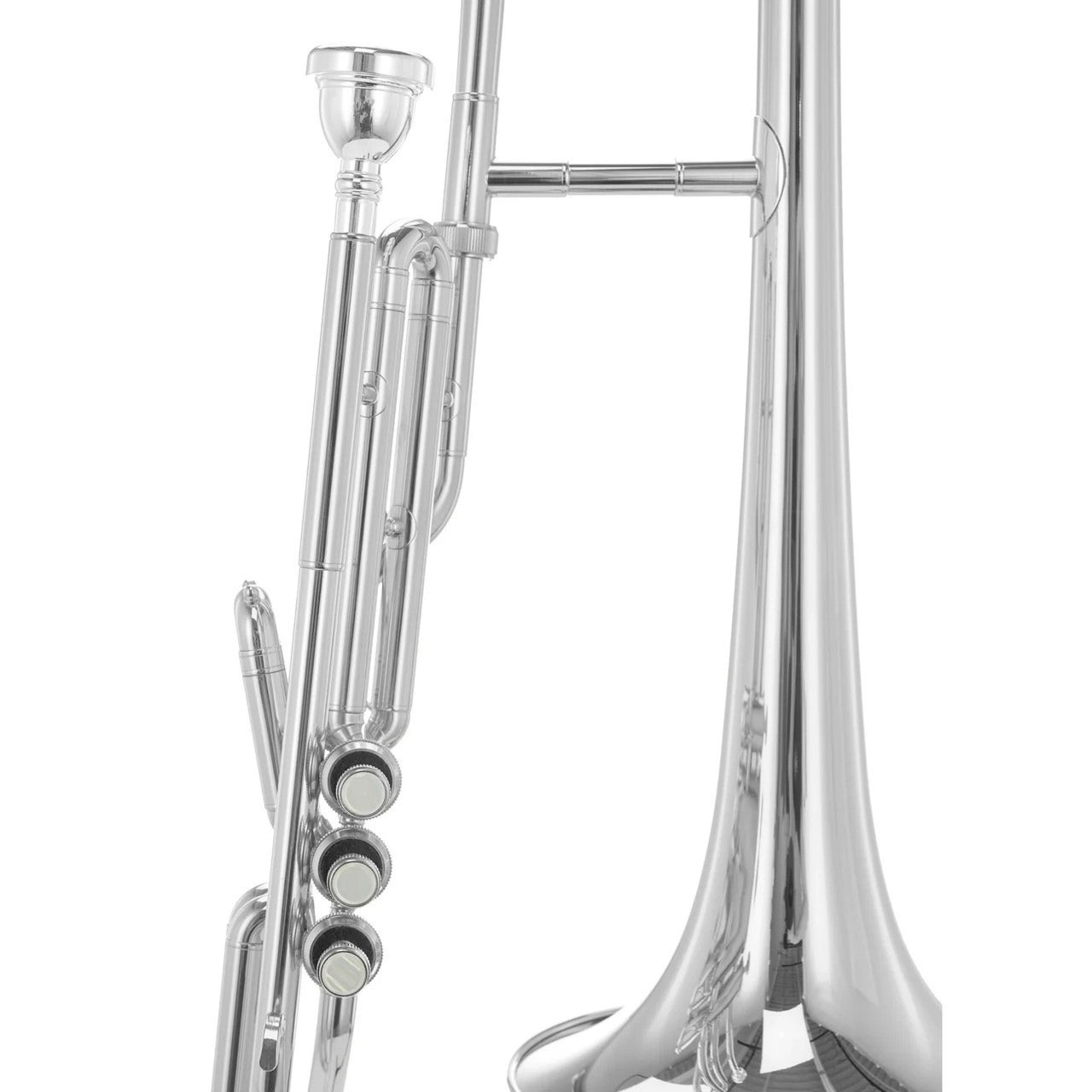 Trombon De Embolos Jupiter Jtb700vnq Sib Niquelado Con Estuche