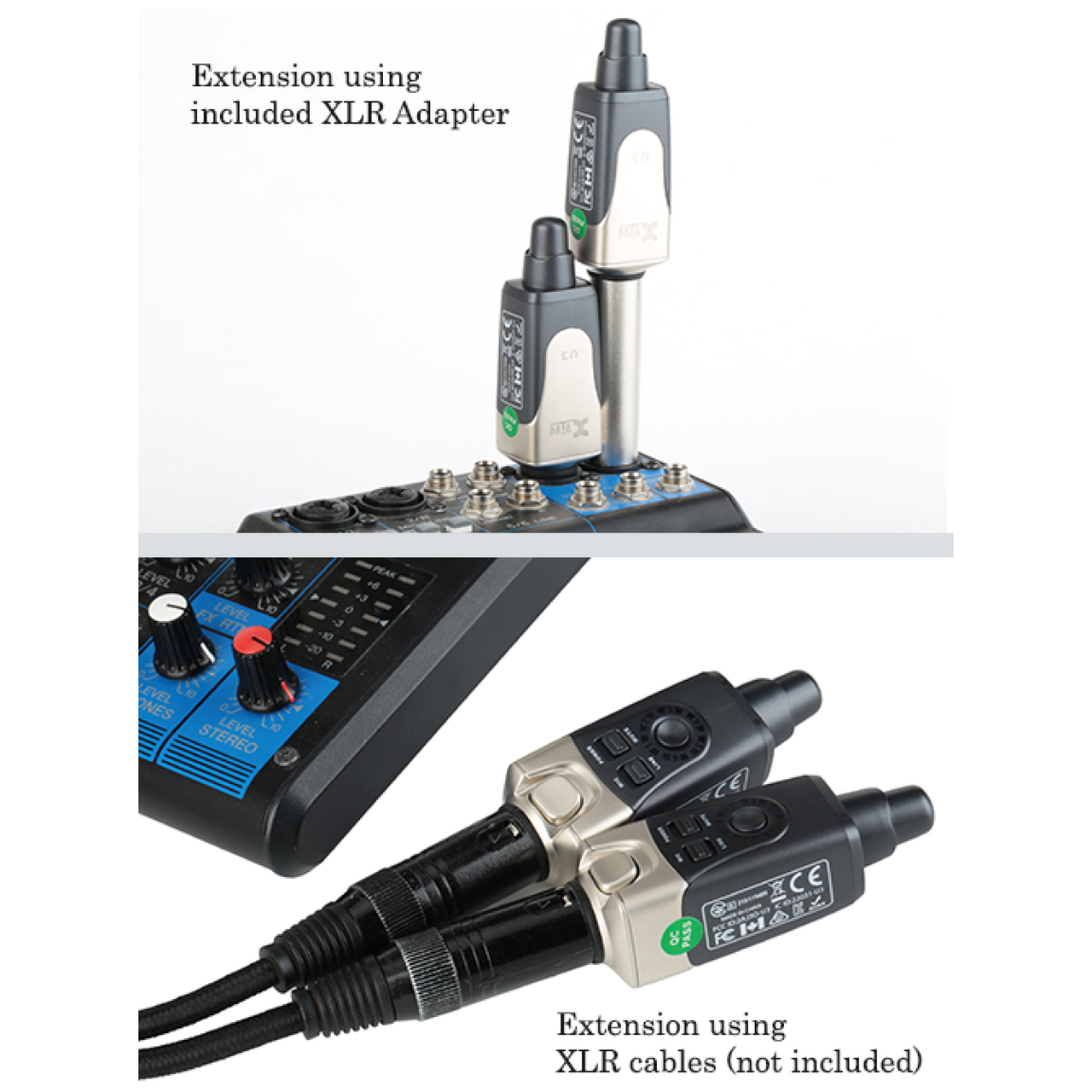 Sistema Inalámbrico Para Audio Stereo Wireless Xvive U3d Recargable