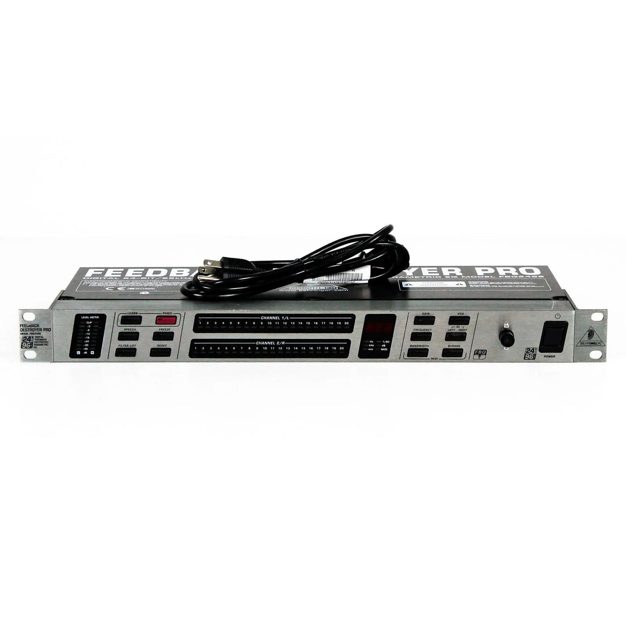 Procesador Behringer Modelo Fbq2496 De Montaje En Rack