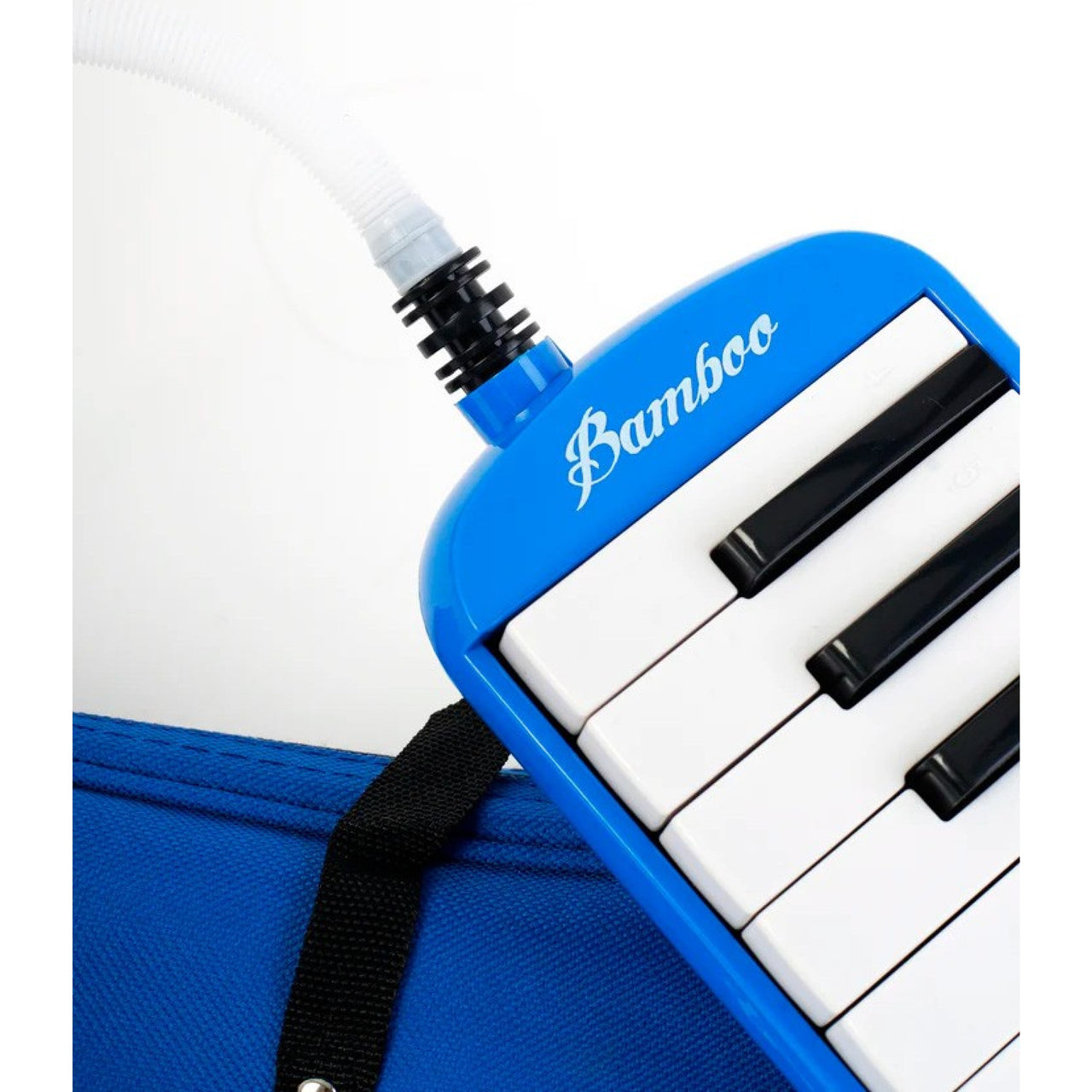 Melodica Bamboo Bm-32-bl Con Estuche Azul 32 Teclas