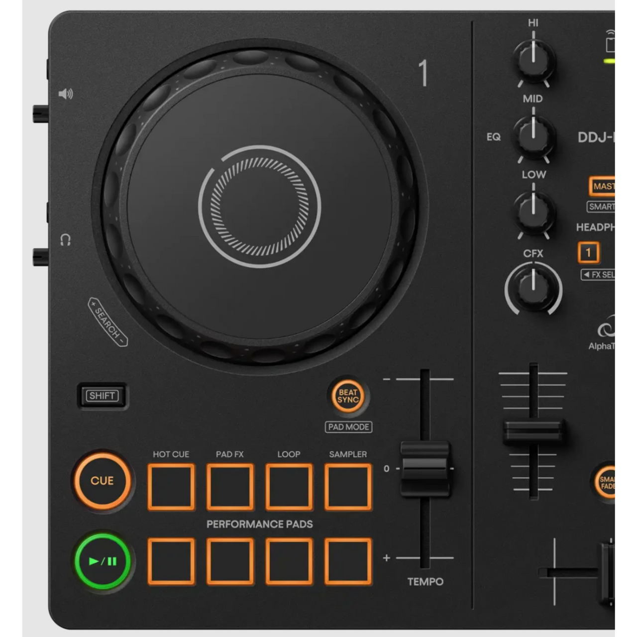 Controlador Alpha Theta Ddj-flx2 Para Dj 2 Canales