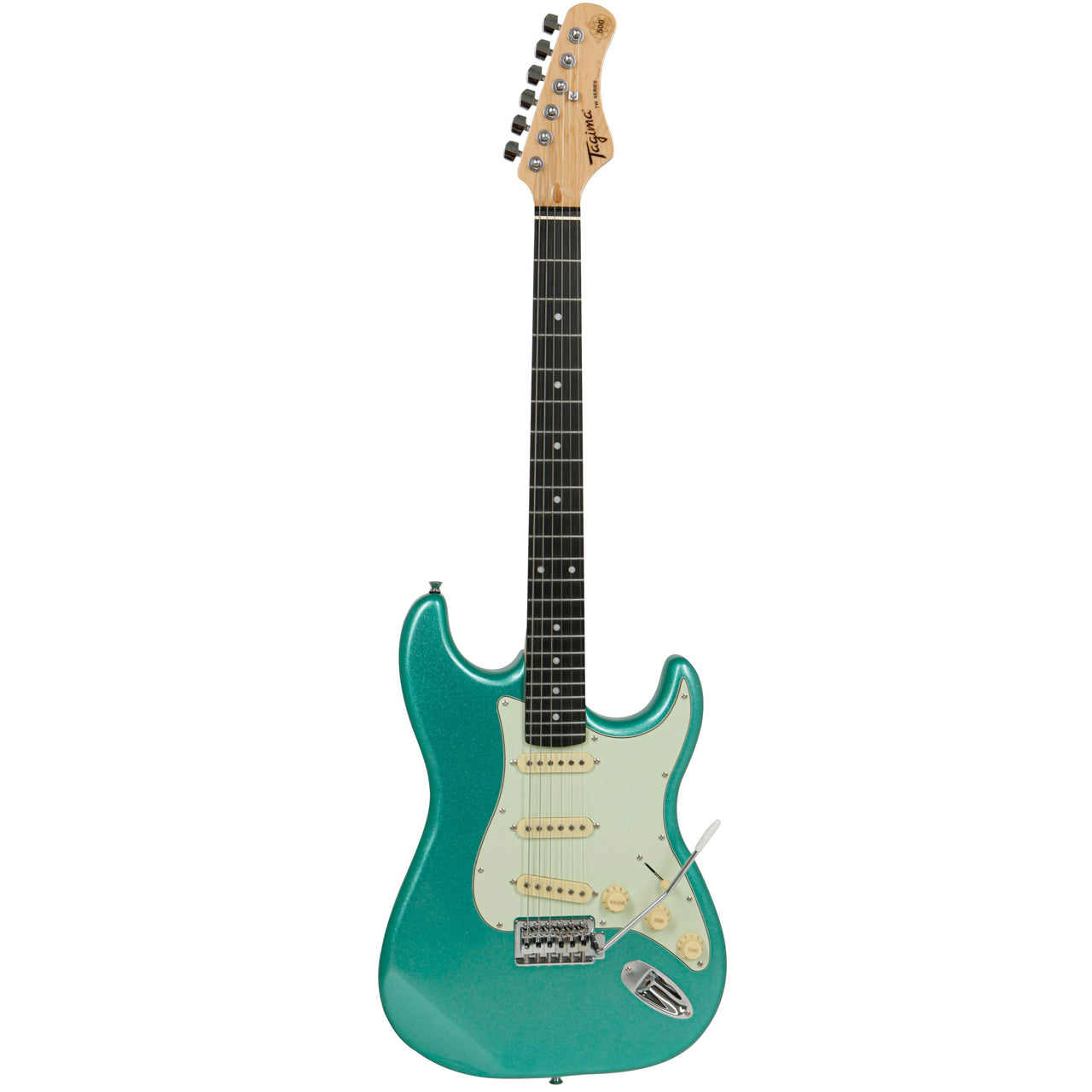 Guitarra Electrica Tagima Tg-500-msg-df-mg Verde Metalico