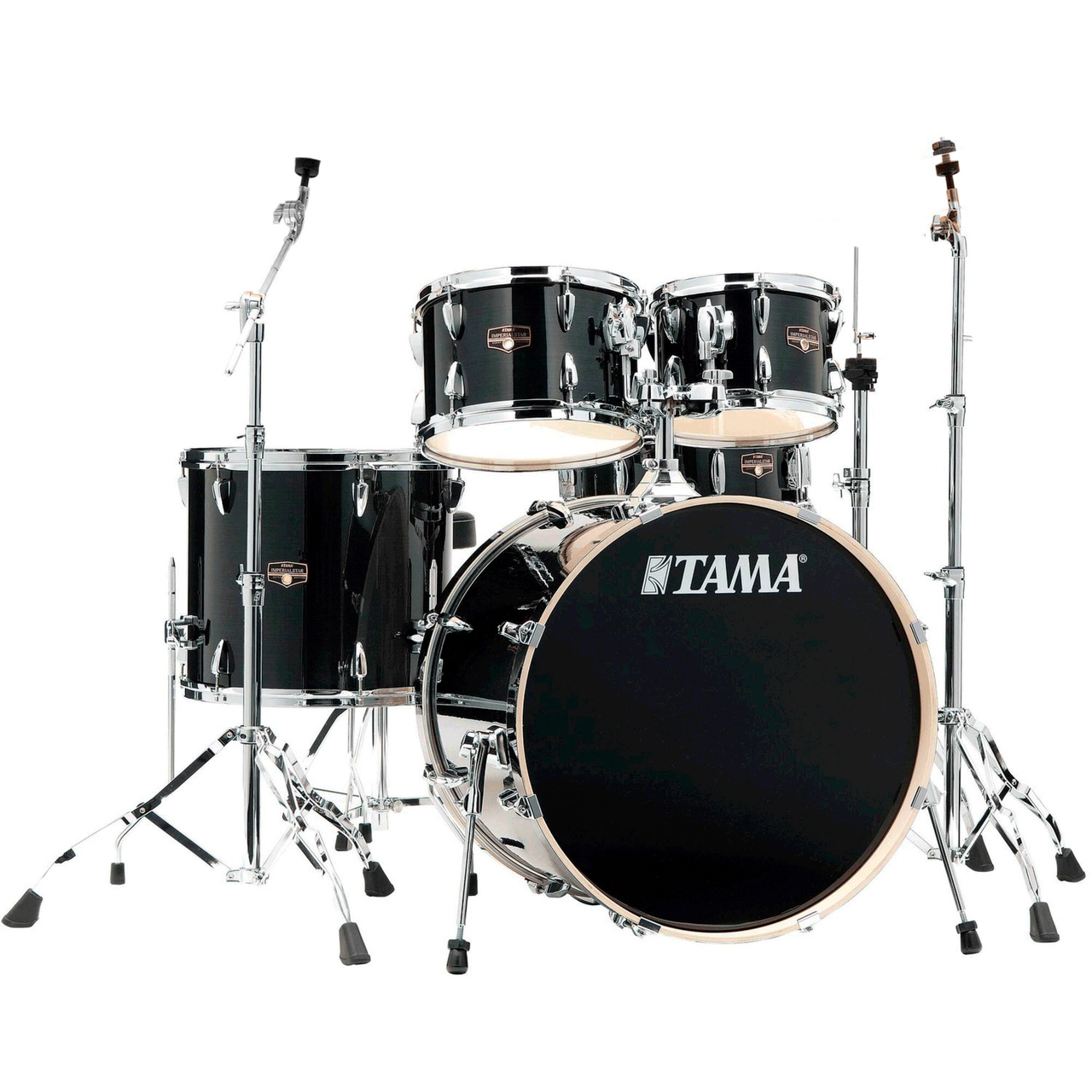 Bateria Tama Imperialstar Ip52h6w-hbk 5 Piezas Negro Rayado