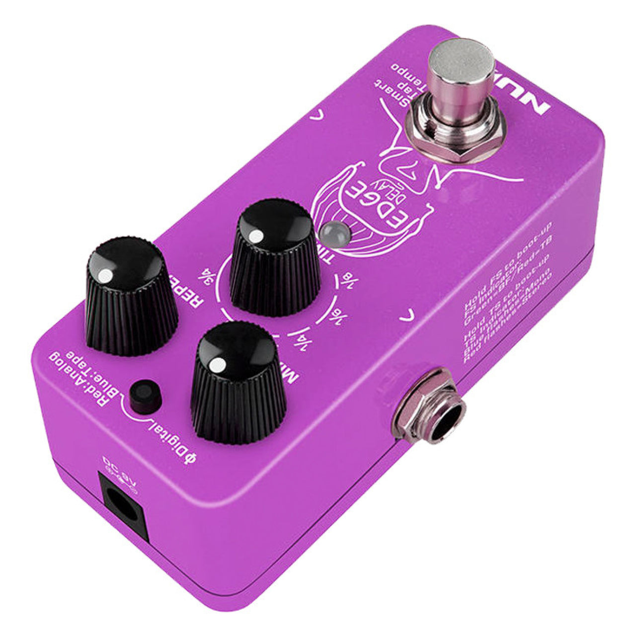 Pedal Nux Ndd-3 Edge Delay Con 3 Tipos De Retardo