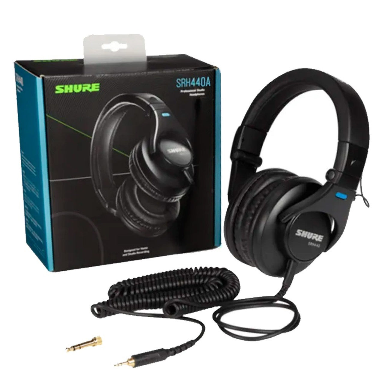 Audifonos Shure Srh440a-bk Profesional Para Estudio Diadema