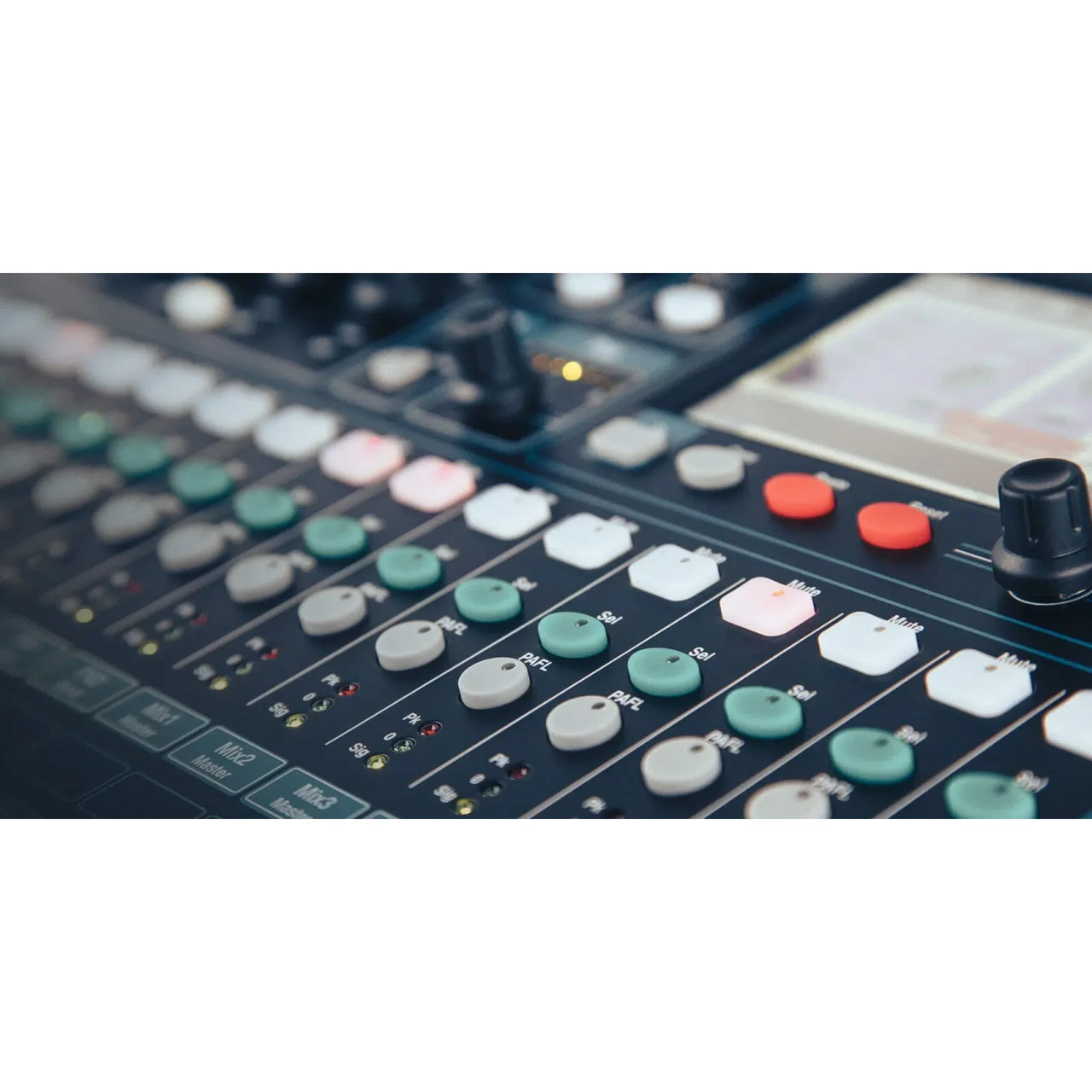 Consola Mezcladora Digital Allen & Heath 16 Canales, Qu-16/X Publicación Premium Merca