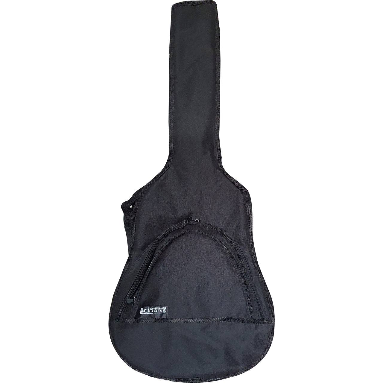 Funda Md Guitarra Acustica Tipo Mochila Negra