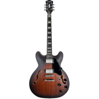 Thumbnail for Guitarra Electrica Mars Hb335osvis Violin hollowbody 335 Satin Sunburst