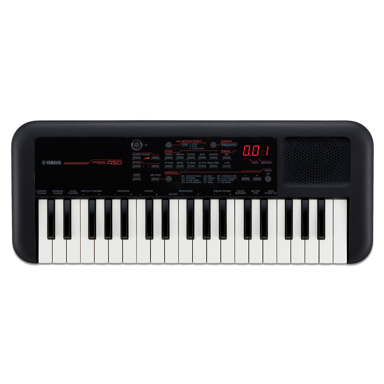 Teclado Yamaha Mini Midi Usb, Pss-A50