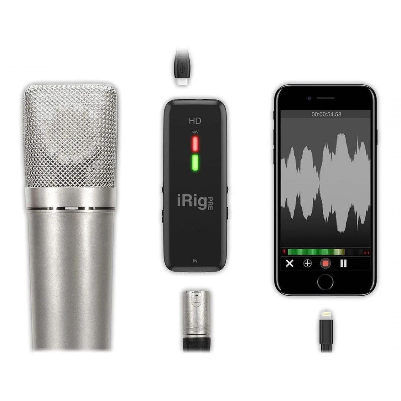 Interfase Ik Multimedia Digital P/mic. De Alta Definicion, Irig Pre Hd