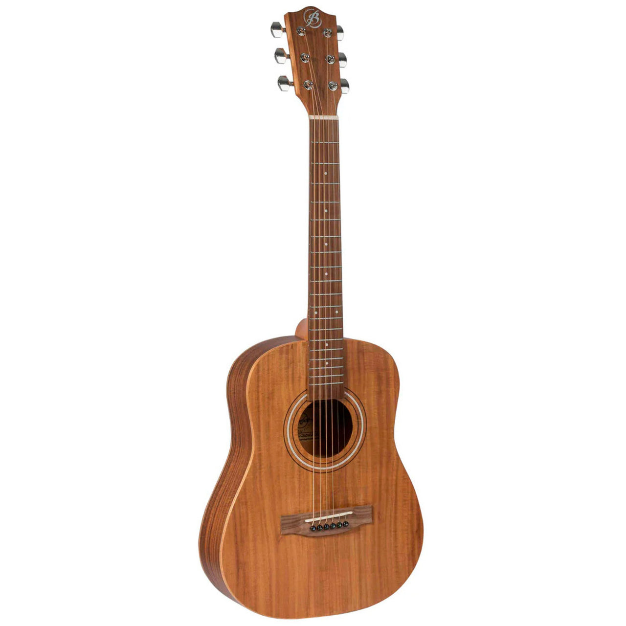 Guitarra Clasica Bamboo Ga-baby-koa 34 Pulgadas Con Funda