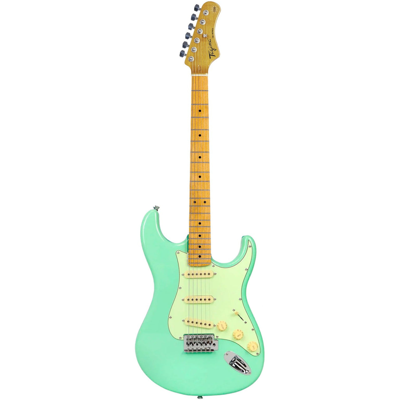 Guitarra Electrica Tagima Tg-530-sg-lf-mg Surf Green