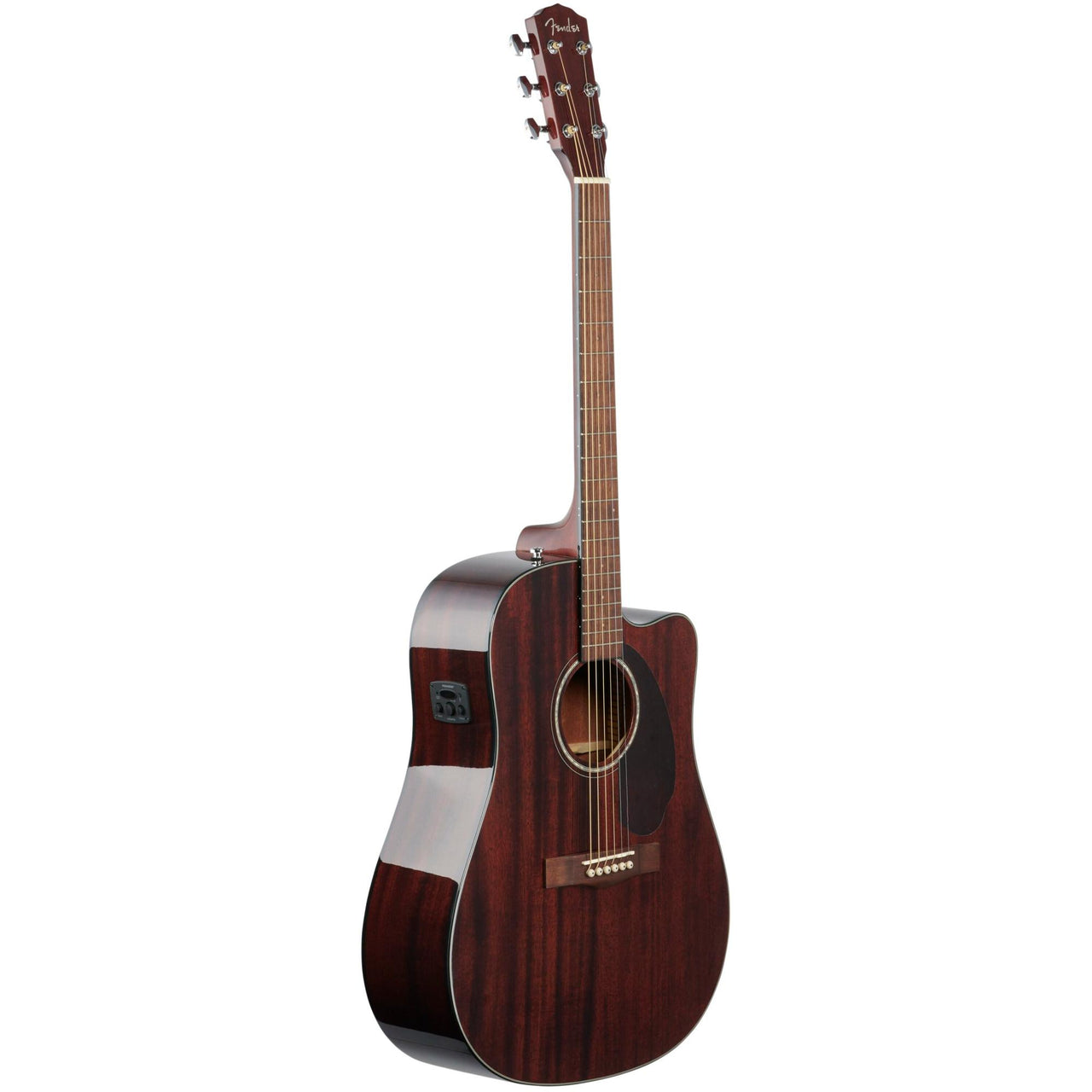 Guitarra Electroacustica Fender Cd-140sce All Mahogany Con Estuche 0962705221