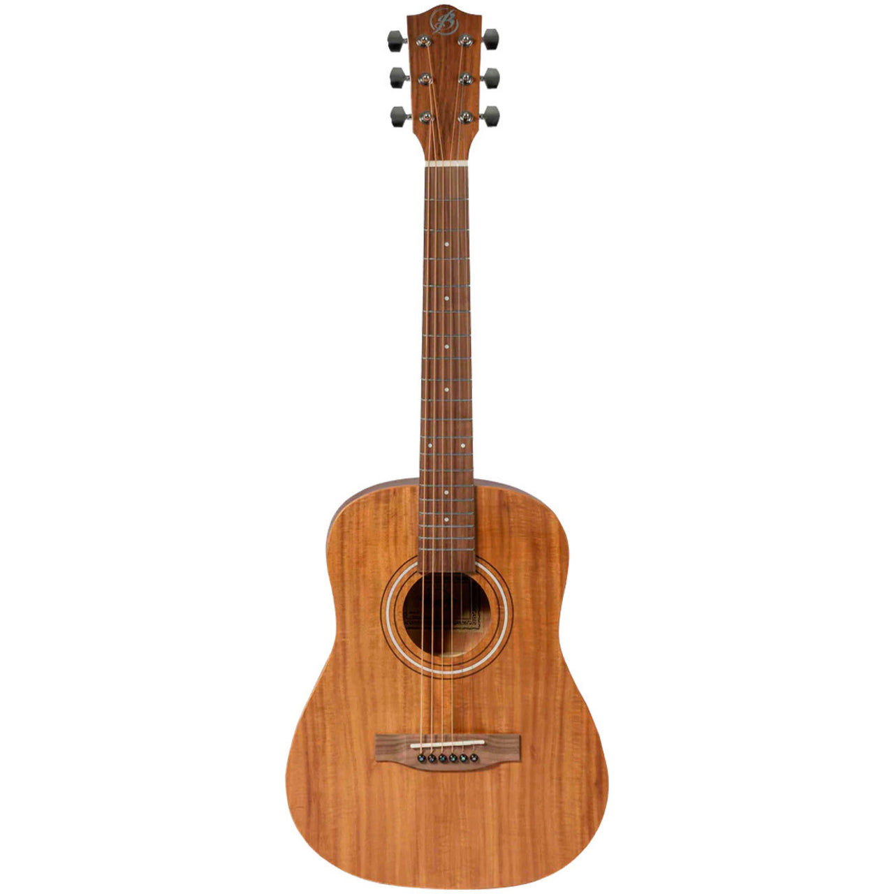 Guitarra Clasica Bamboo Ga-baby-koa 34 Pulgadas Con Funda