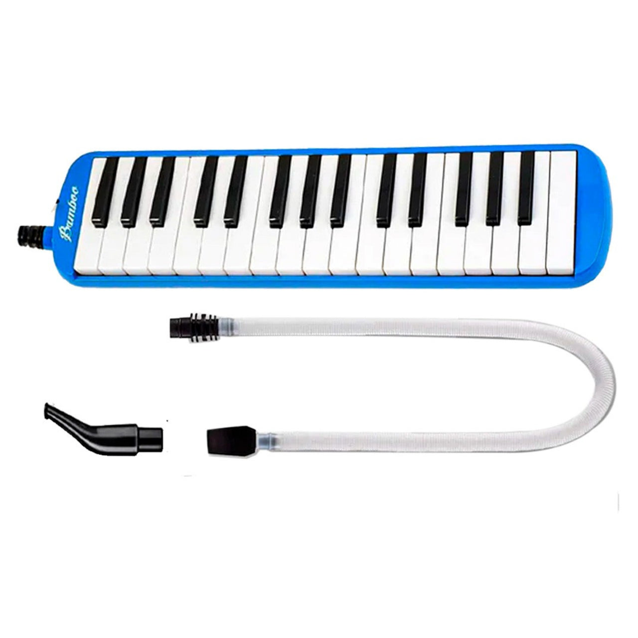 Melodica Bamboo Bm-32-bl Con Estuche Azul 32 Teclas