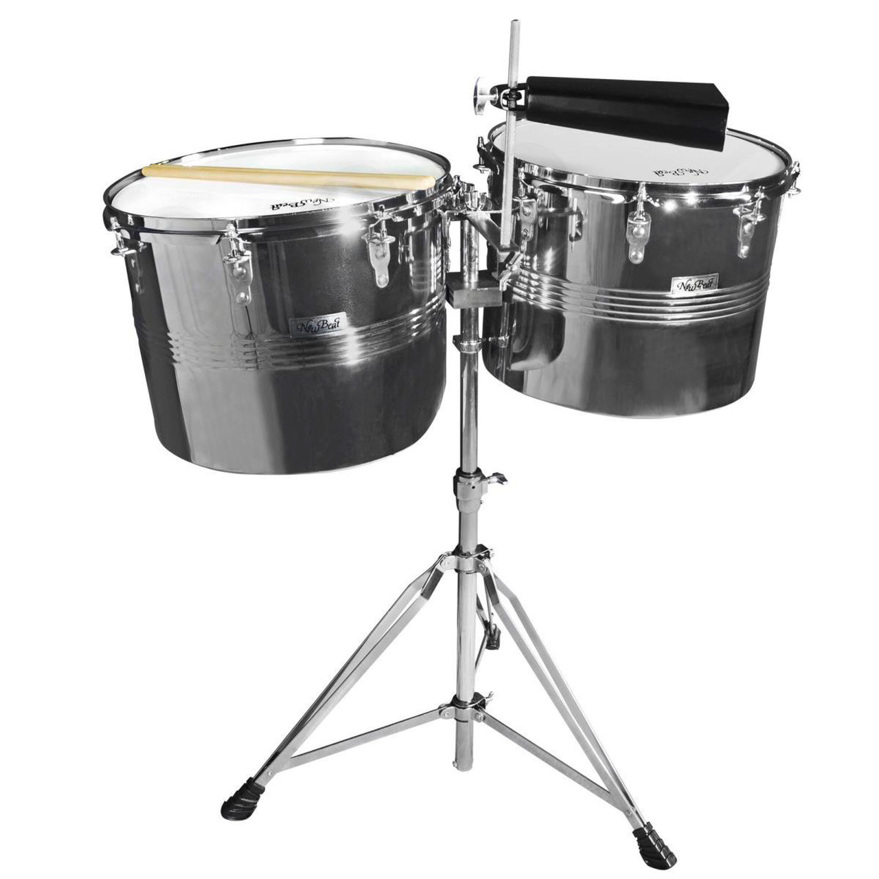 TIMBALES NEW BEAT 14"/15" VASO ANCHO MOD. LT-256CD