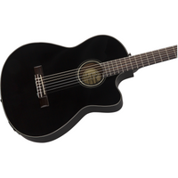 Thumbnail for Guitarra electroacustica Fender Cn-140sce Cdas. Nylon Blk W/c W/n, 0970264306