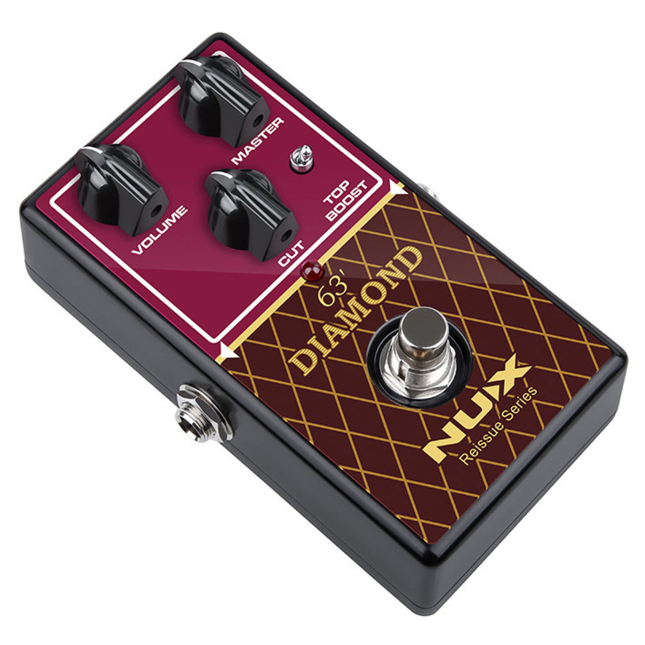 Pedal Nux Nro-6 Diamond Overdrive Perillas Y Diseño Clasico