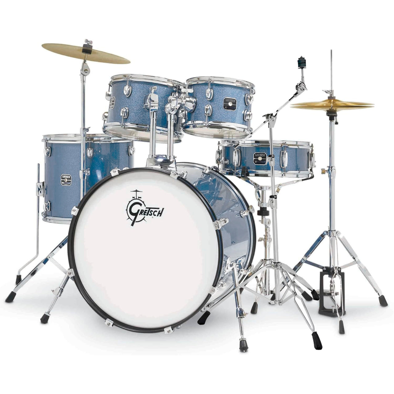 Bateria Gretsch Acustica Blue Sparkle Energy 22, Ipgrtge4e825bsp